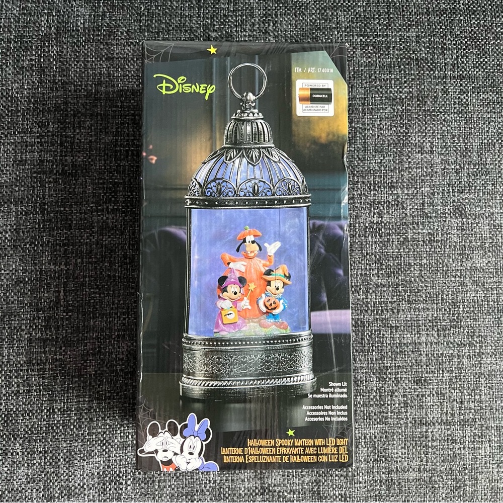 Disney Halloween Spooky Lantern With LED Light